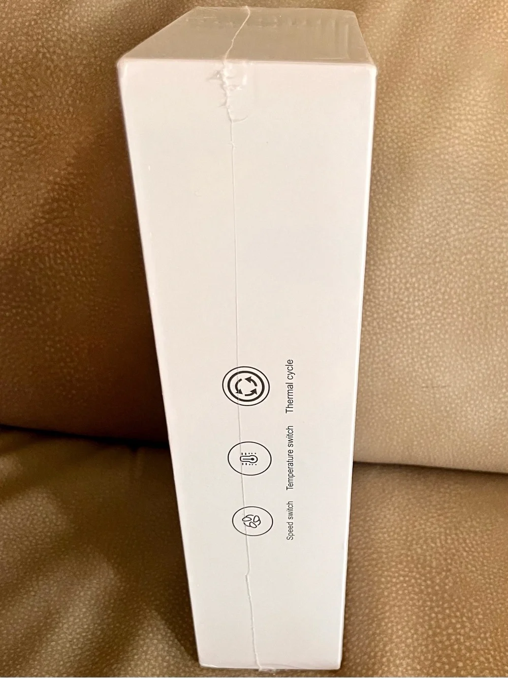 Tideway White and Gold High-End Hair Dryer